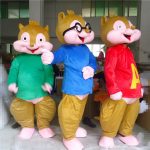 Badut Ulang Tahun Karakter Alvin and the Chipmunks