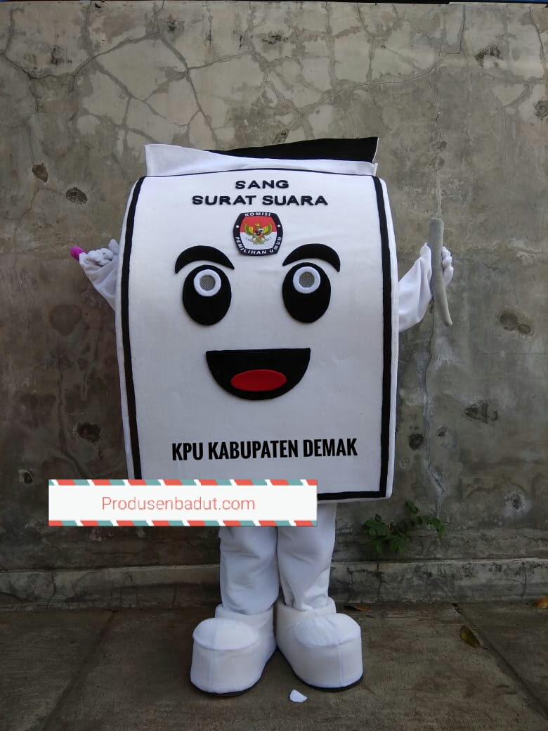 Produsen Badut Maskot KPU Kabupaten Demak