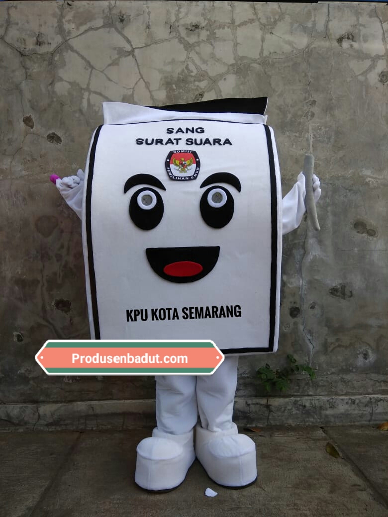 Pembuat Badut KPU Semarang Pemilu Serentak 2019
