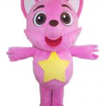 Pink Bear Kostum Badut Ulang Tahun