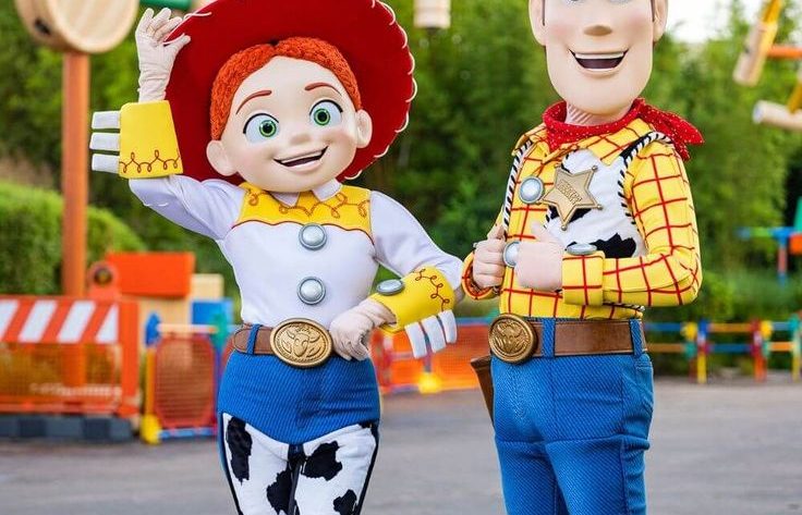 Kostum Badut Karakter Toy Story