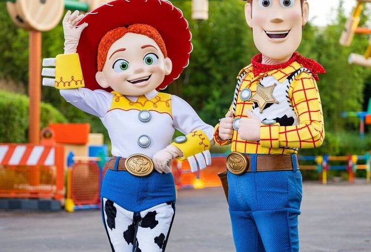 Kostum Badut Karakter Toy Story