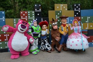 Kostum Badut Karakter Toy Story