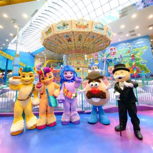 Kostum Badut Karakter Unicorn