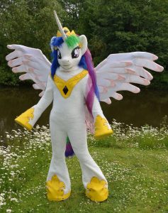 Kostum Badut Karakter Unicorn