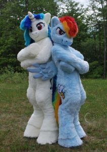 Kostum Badut Karakter Unicorn