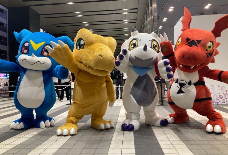 Kostum Badut Digimon