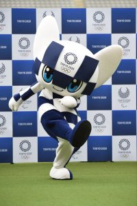 Kostum Maskot Olimpiade Tokyo 2020