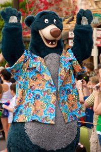 Kostum Badut Baloo si Beruang