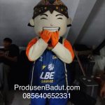 Kostum Badut Cat Lancar Maskot Promosi