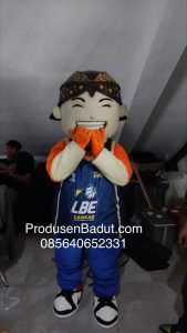 Kostum Badut Cat Lancar Maskot Promosi