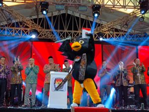 Kostum Badut Maskot Bang Ipin KPU Rembang