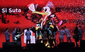 Kostum Badut Si Suta KPU Kota Tangerang