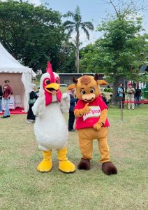 Produsen Badut Maskot Royco Ayam dan Sapi untuk Event Besar