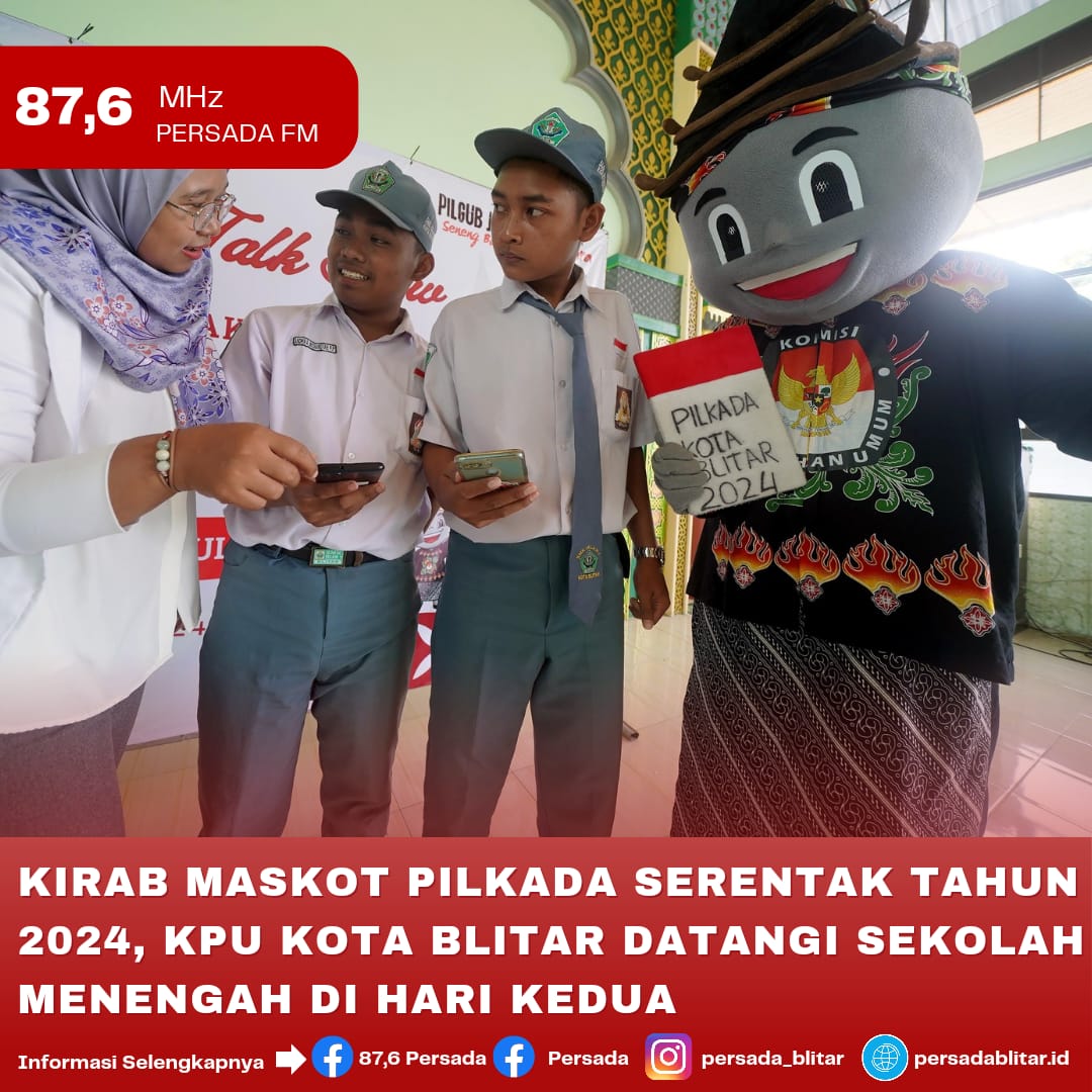 Produsen Badut Si Gembira KPU Kota Blitar 