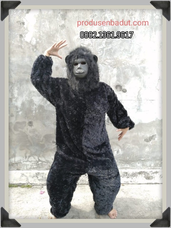 Kostum badut Gorilla