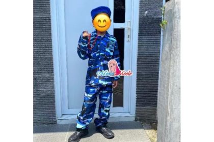 Kostum Seragam TNI Anak