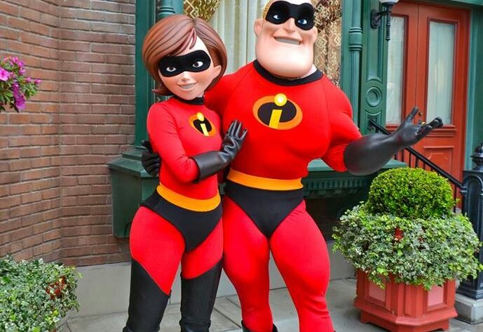Kostum Badut Film Keluarga The Incredibles