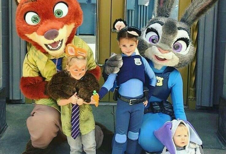 Kostum Badut Film Zootopia
