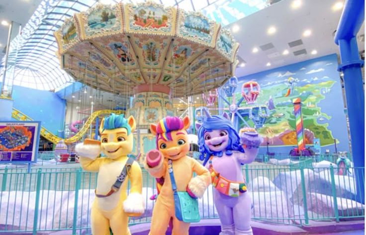 Kostum Badut Karakter Unicorn