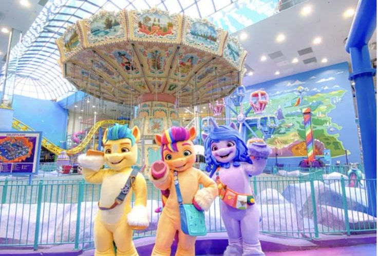 Kostum Badut Karakter Unicorn