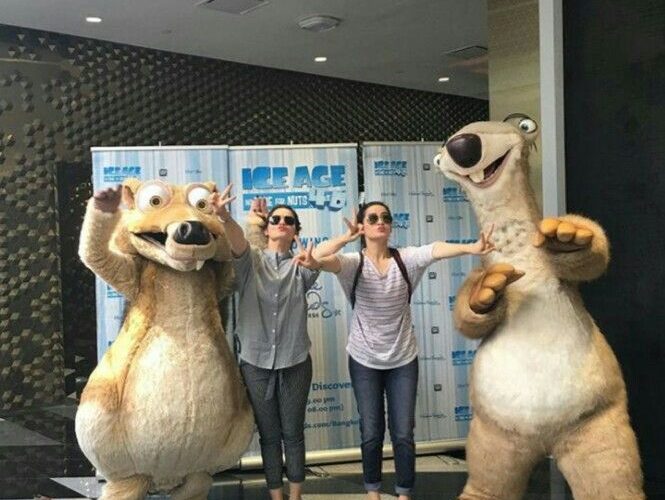 Kostum Badut Karakter Ice Age