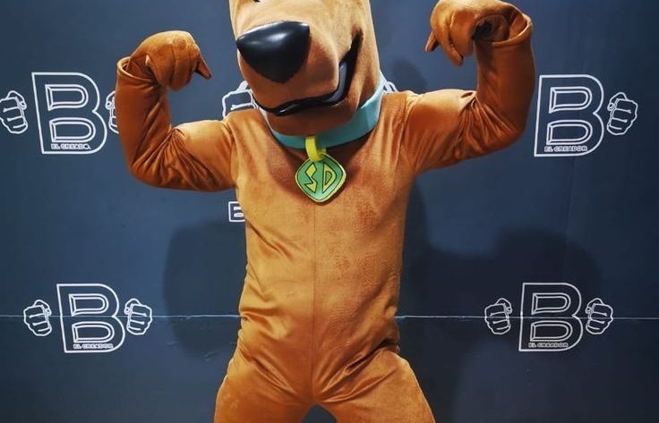 Kostum Badut Anjing Scooby Doo untuk Branding