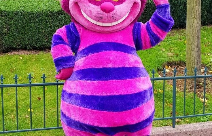 Kostum Badut Kucing Cheshire