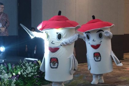 Kostum Badut Maskot Garlih & Palda KPU Garut