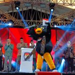 Kostum Badut Maskot Bang Ipin KPU Rembang