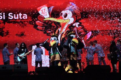 Kostum Badut Si Suta KPU Kota Tangerang