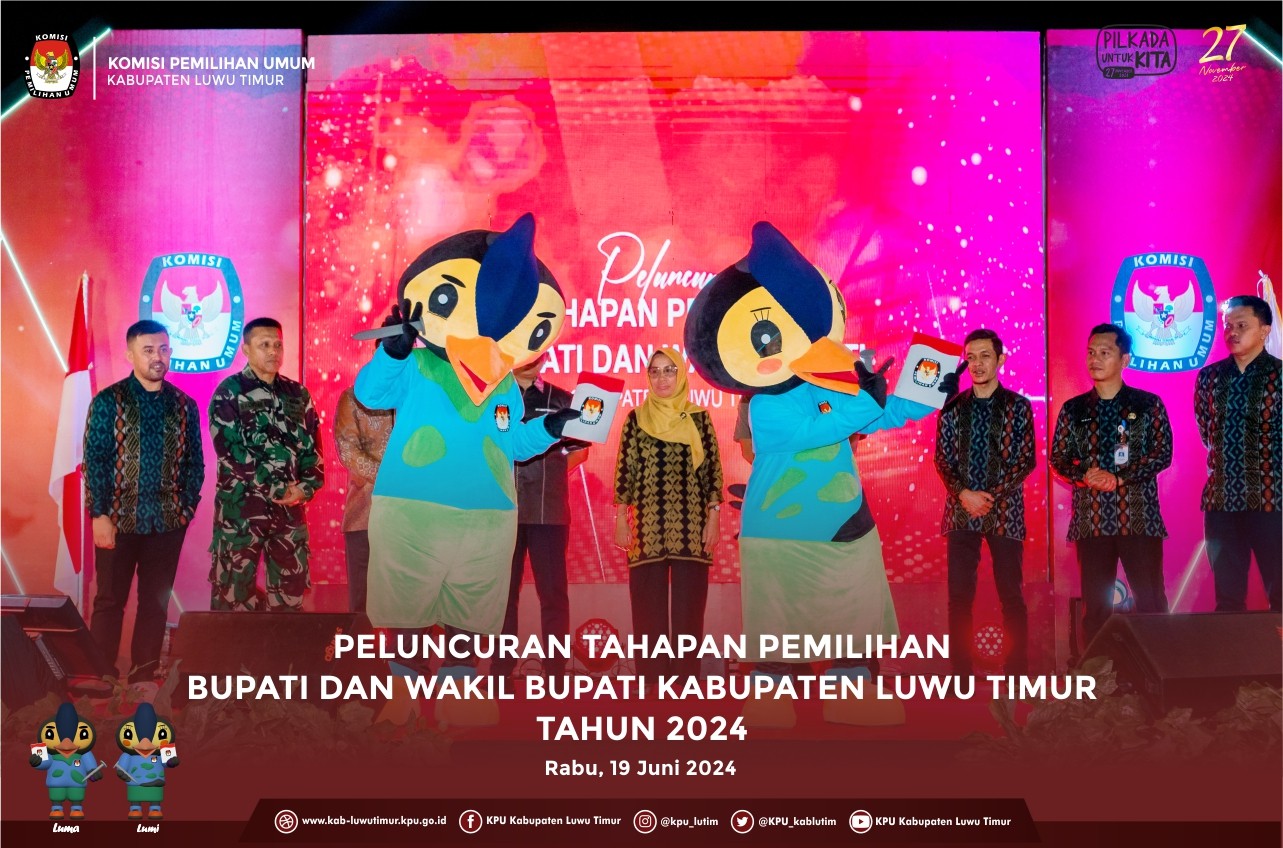 Produsen Badut Luma & Lumi KPU Luwu Timur
